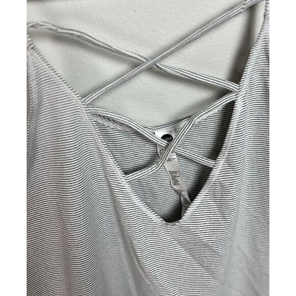Vimmia Trellis Tank in Ivory Stripe Size Small Active Outdoor Strappy Sexy Wm’s - Picture 3 of 6